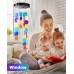 Toodour Solar Wind Chimes Outdoor Waterproof - Colorful Shell Wind Chime, Mother's Day & Easter Gifts for Women, Mom, Grandma - Decorative Hanging Lights for Garden, Patio, Porch